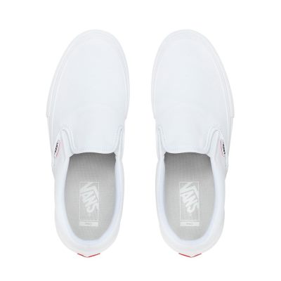 Vans Slip-On Pro - Kadın Kaykay Ayakkabısı (Beyaz)